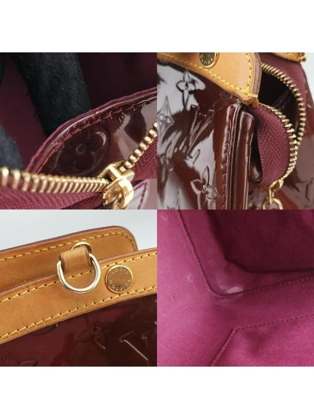 Louis Vuitton Blair MM Rouge Fauvist Vernis Shoulder Bag